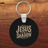 Porte-clés Jesus Is My Shadow Religious Fun Tee  (Recto)