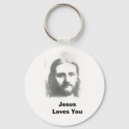 Porte-clés jésus, Jésus t'aime (Recto)