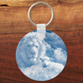 PORTE-CLÉS JÉSUS L'AGNEAU ET JÉSUS LE LION (Recto)