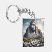 Porte-clés Jésus le rocher des âges (Devant gauche)