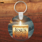 Porte-clés Jesus Light of the World Nativity Christmas Double (Verso)