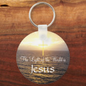 Porte-clés Jésus-Lumière du monde (Recto)