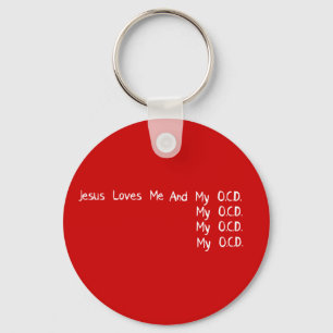 Porte-clés Jésus m'aime