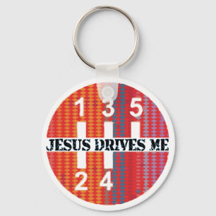 Porte-clés Jésus me conduit porte - clé chrétien