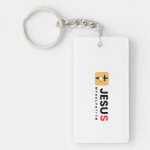 Porte-clés Jésus Mon Salut