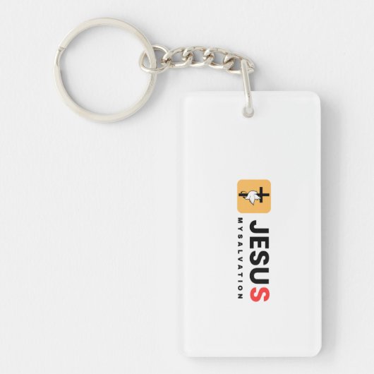 Porte-clés Jésus Mon Salut (Devant)
