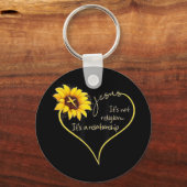 Porte-clés Jésus n'est pas une religion c'est une relation T- (Recto)