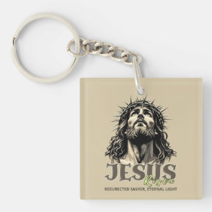 Porte-clés Jésus Ressuscité - Jésus Christ Artiste