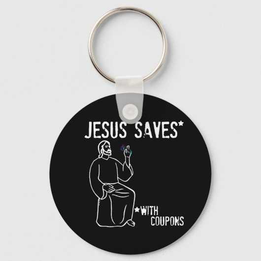 Porte-clés Jésus sauve (Recto)