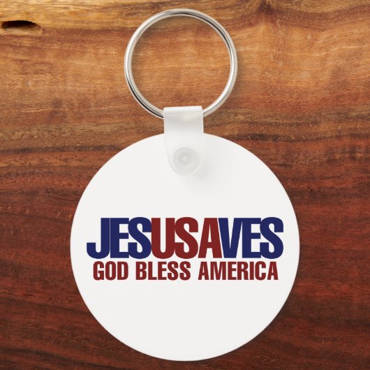 Porte-clés Jésus sauve (Recto)