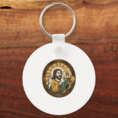 Porte-clés Jesus Selfie Accidentel avec la Caméra Frontale et (Recto)