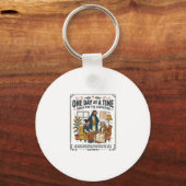 Porte-clés Jésus Soignant Parents Âgés Graphique Tee Christi (Recto)