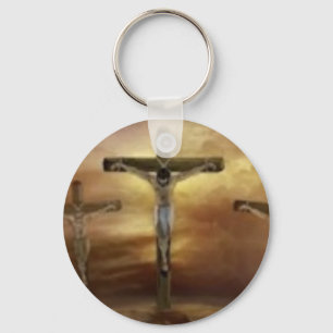 PORTE-CLÉS JÉSUS SUR LA CROIX