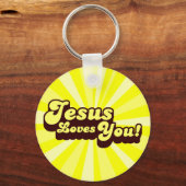 Porte-clés Jésus t'aime Porte - clé (Recto)