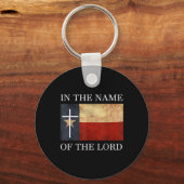 Porte-clés Jésus Texas chrétien (Recto)