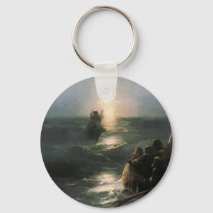 Porte-clés Jesus Walking on Stormy Seas