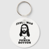 Porte-clés Jesus Was A Power Bottom Funny Pride Christmas Gag (Recto)