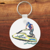 Porte-clés Jet Ski SuperJet debout (Recto)