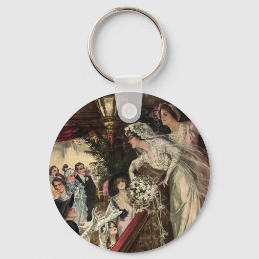 Porte-clés Jeter le bouquet (Recto)