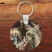 Porte-clés Jeter le bouquet (Recto)