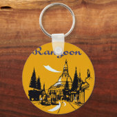 Porte-clés Jetez votre chemin vers Rangoon (Recto)