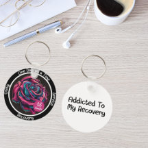 Jeton de Sobriété en Rose | Cadeau de Récupération