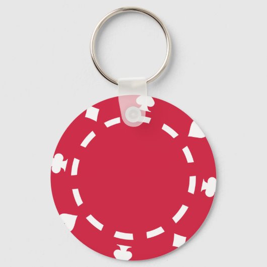 Porte-clés Jetons de poker (Recto)