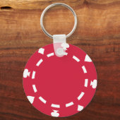 Porte-clés Jetons de poker (Recto)