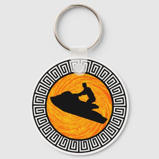 PORTE-CLÉS JETSKIER LES CLÉS (Recto)