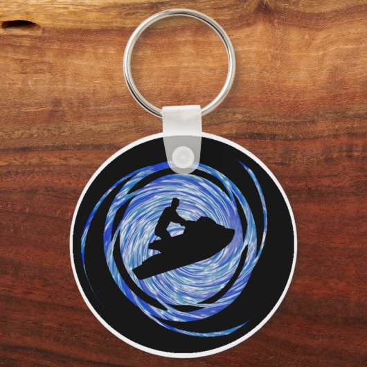 PORTE-CLÉS JETSKIING THE CARRIBEAN (Recto)