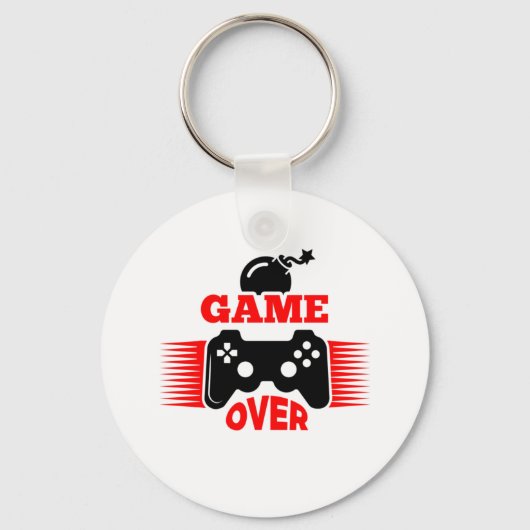Porte-clés Jeu cadeau Gamer sur (Recto)