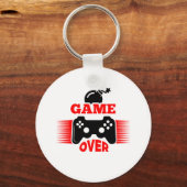 Porte-clés Jeu cadeau Gamer sur (Recto)