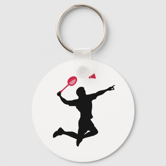 Porte-clés Jeu de Badminton (Recto)