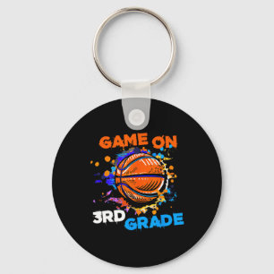 Porte-clés Jeu De Basketball Sur 3E Année 1Ème Jour De Thé À