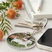 Porte-clés Jeu de chiot de chiwawa (Devant droit)