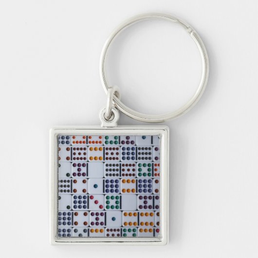 Porte-clés Jeu de Dominos (Devant)