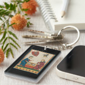 Porte-clés Jeu de jacquet, Art médiéval du XIVe siècle (Devant droit)