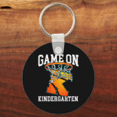 Porte-clés Jeu De Jardin D'Enfants Basket Retour À L'École St (Recto)