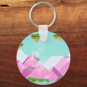 Porte-clés Jeu de plateforme rétro (Recto)