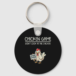 Porte-clés Jeu de poulet Ne dites pas drôle Enfants Jeunesse