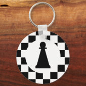 Porte-clés Jeu d'échecs - Porte - clé - Fête d'échecs (Recto)