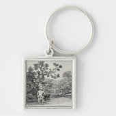 Porte-clés Jeu d'un saumon (Devant)