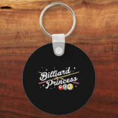 Porte-clés Jeu Snooker Billard Princess Pool Joueurs Billia (Recto)