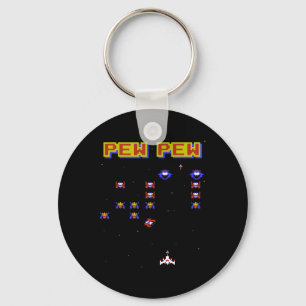 Porte-clés Jeu Vidéo Vieux jeu d'école 80s Vintage jeu de jeu