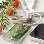 Porte-clés Jeune Alligator (Devant droit)