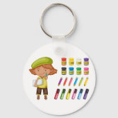 Porte-clés Jeune artiste Porte - clé (Verso)