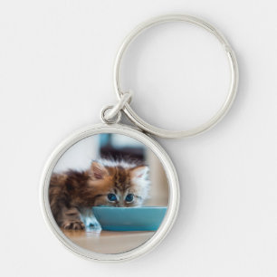 Porte-clés Jeune chaton persan
