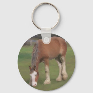 Porte-clés jeune Clydesdale