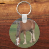 Porte-clés jeune Clydesdale (Recto)