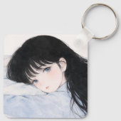 porte-clés jeune fille de la sieste (Dos)